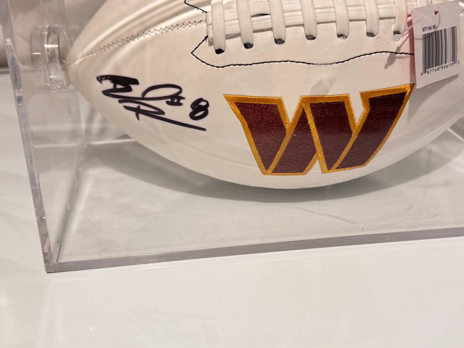 Signed Football - Washington Commanders Brian Robinson Jr.